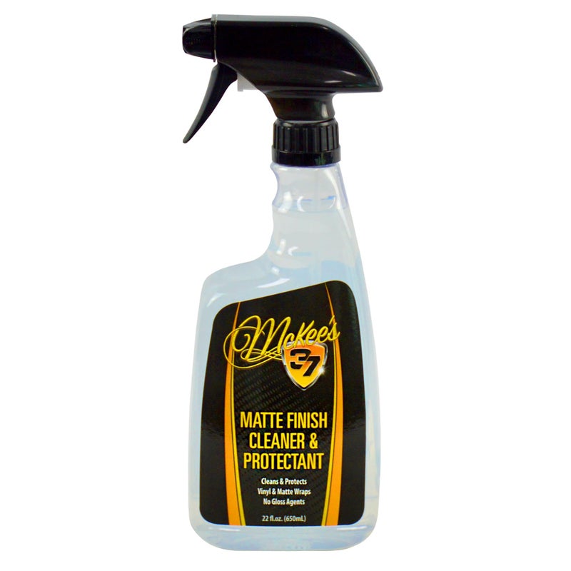 McKee's 37 - Matte Finish Cleaner & Protectant | Matte Paint Cleaner Safe for Vinyl Wraps, PPF - Streak-Free Shine, No Residue with UV Protection (22 oz) - Image 1